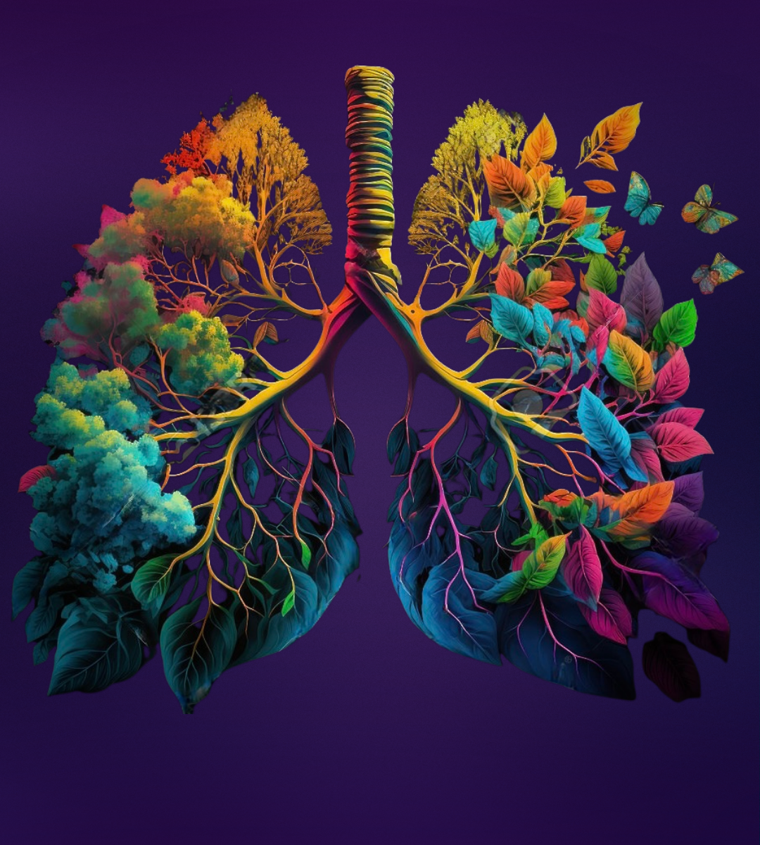 PPCFAC - Photo site colorful trees and leaves that looks like lungs